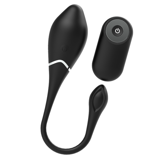 BLACK&amp;SILVER - ŒUF VIBRANT RECHARGEABLE JENELL