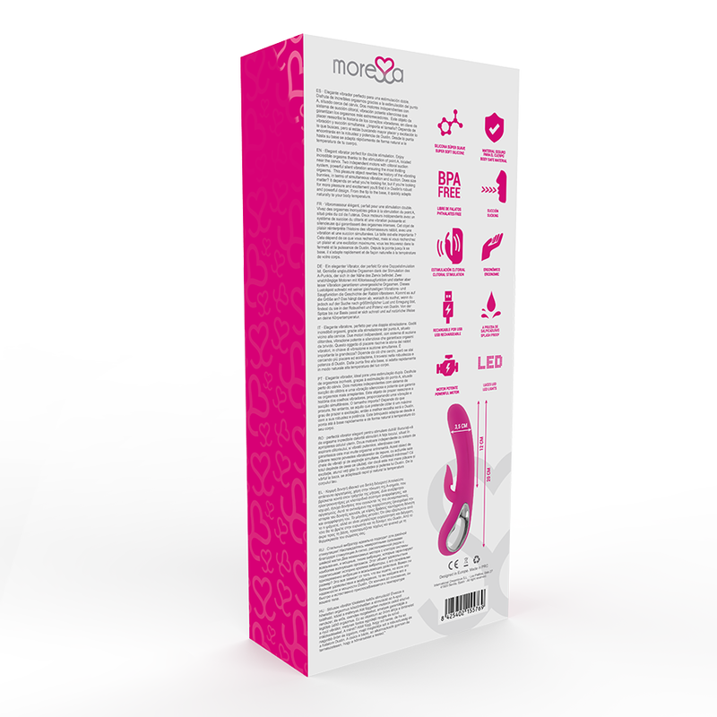 MORESSA - DUSTIN SILICONE PREMIUM RECHARGEABLE