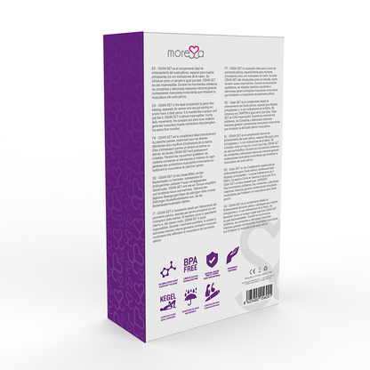 MORESSA - OSIAN SÆT PREMIUM LILAC SILIKONE