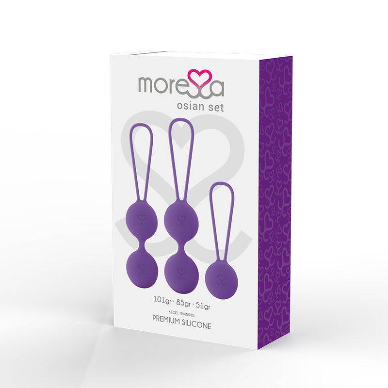 MORESSA - OSIAN SÆT PREMIUM LILAC SILIKONE