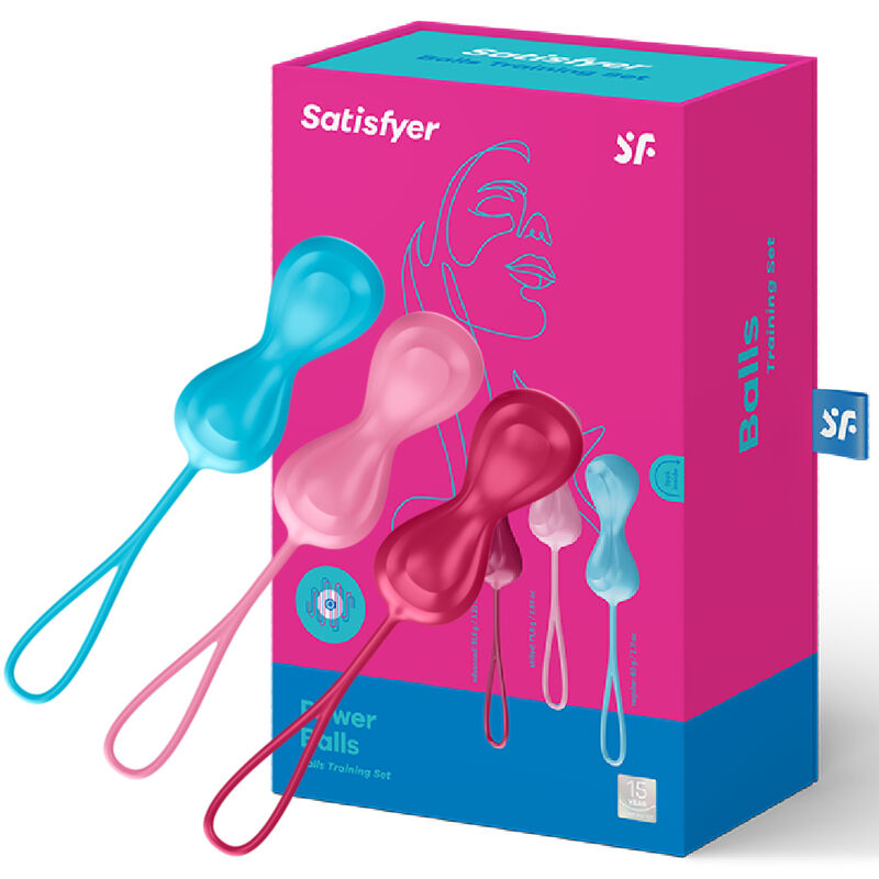 SATISFYER - LOVEBALLS TRÆNINGSÆT 1