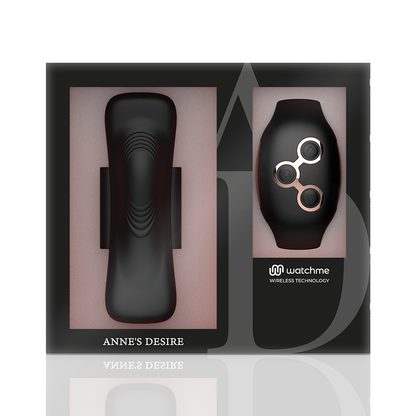 LE DÉSIR D'ANNE - PANTY PLEASURE TECNOLOG A WATCHME NOIR/OR
