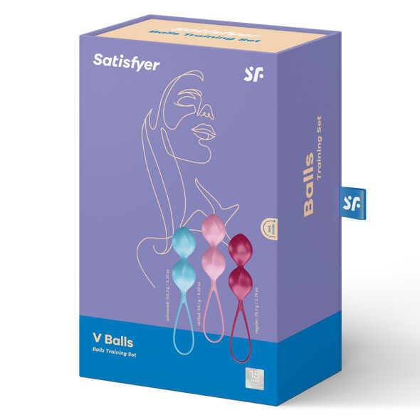 SATISFYER - LOVEBALLS TRÆNINGSÆT 2