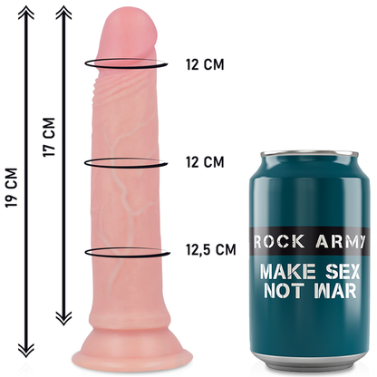 ROCKARMY - HARNAIS + GODE SILICONE LIQUIDE PREMIUM AVENGER 19 CM -O- 3,98 CM