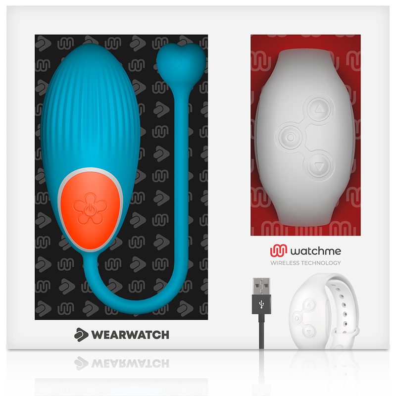 WEARWATCH - WATCHME TEKNOLOGI FJERNBETJENING EGG BLUE / NIVEO