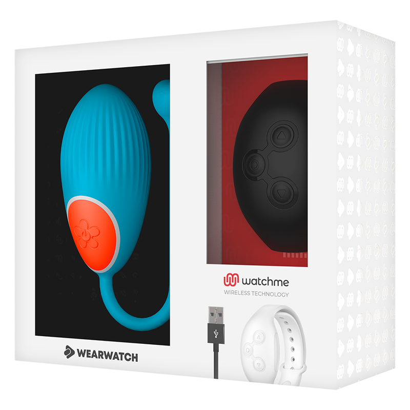 WEARWATCH - TÉLÉCOMMANDE WATCHME TECHNOLOGIE BLEU ŒUF / JET