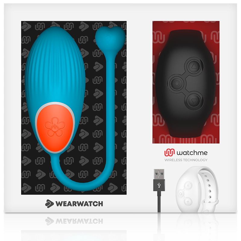 WEARWATCH - TÉLÉCOMMANDE WATCHME TECHNOLOGIE BLEU ŒUF / JET