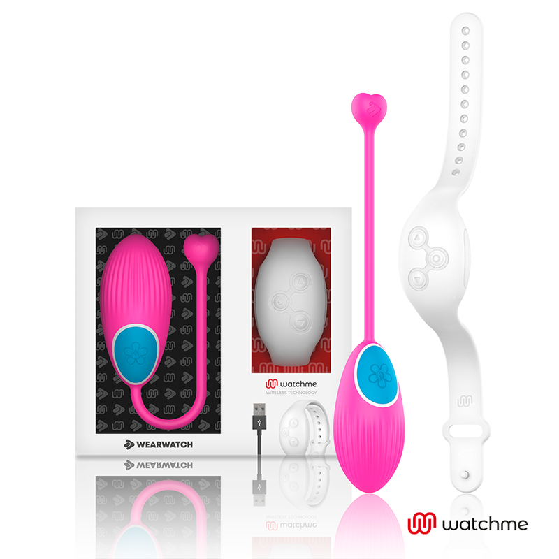 WEARWATCH - WATCHME TEKNOLOGI FJERNBETJENING ÆG FUCHSIA / NIVEO