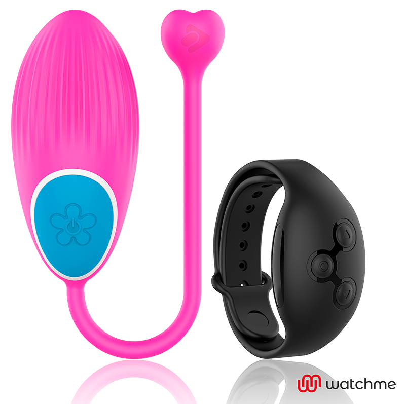 WEARWATCH - WATCHME TEKNOLOGI FJERNBETJENING ÆG FUCHSIA / JET