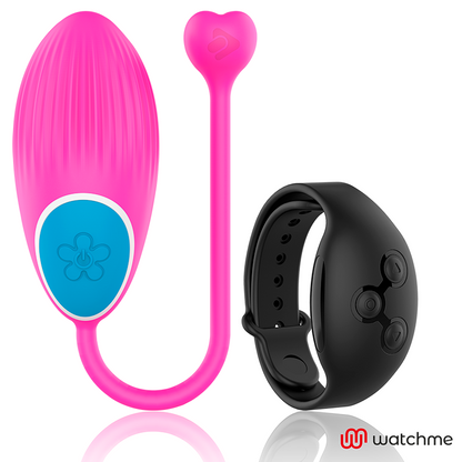 WEARWATCH - WATCHME TEKNOLOGI FJERNBETJENING ÆG FUCHSIA / JET