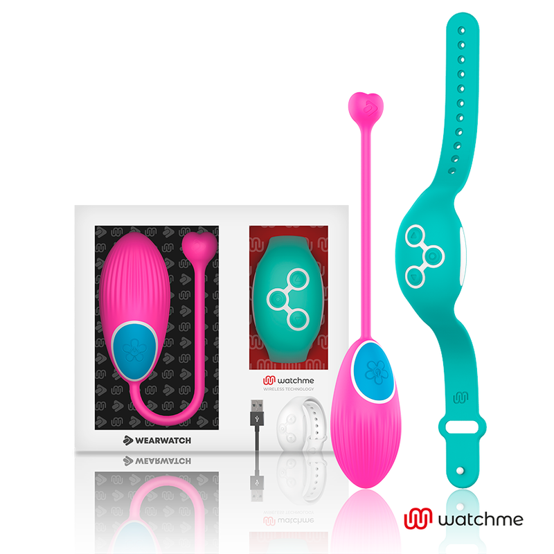 WEARWATCH - WATCHME TEKNOLOGI FJERNBETJENING ÆG FUCHSIA / SAVAND