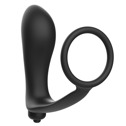 AFHANDIGT LEGETØJ - VIBRATORISK ANALSTIK MED PENISRING